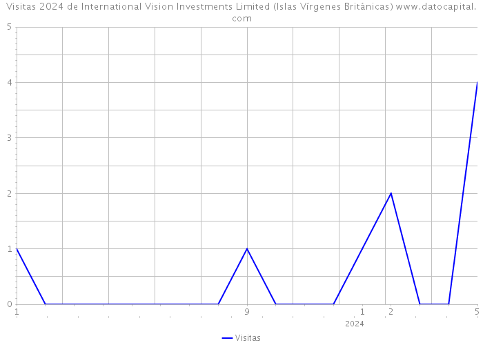 Visitas 2024 de International Vision Investments Limited (Islas Vírgenes Británicas) 