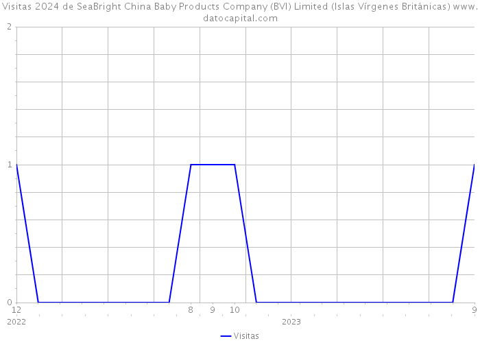 Visitas 2024 de SeaBright China Baby Products Company (BVI) Limited (Islas Vírgenes Británicas) 