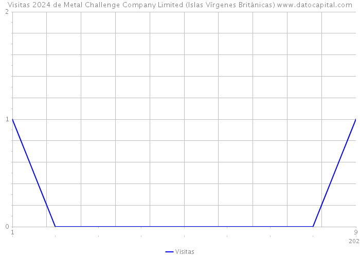 Visitas 2024 de Metal Challenge Company Limited (Islas Vírgenes Británicas) 
