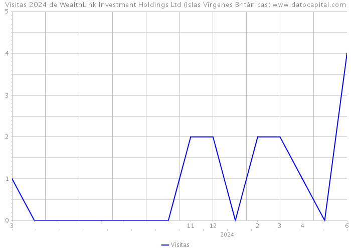 Visitas 2024 de WealthLink Investment Holdings Ltd (Islas Vírgenes Británicas) 