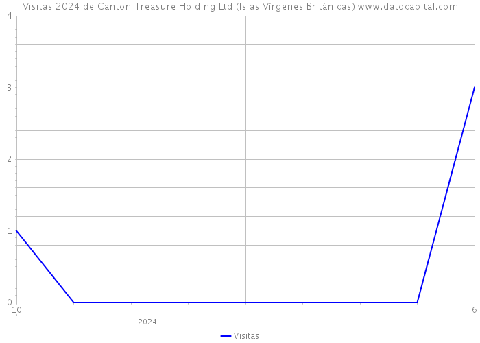 Visitas 2024 de Canton Treasure Holding Ltd (Islas Vírgenes Británicas) 