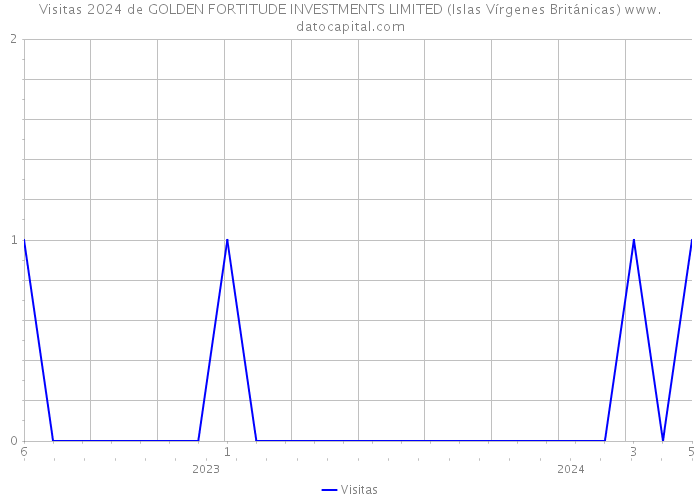 Visitas 2024 de GOLDEN FORTITUDE INVESTMENTS LIMITED (Islas Vírgenes Británicas) 
