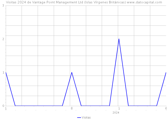Visitas 2024 de Vantage Point Management Ltd (Islas Vírgenes Británicas) 