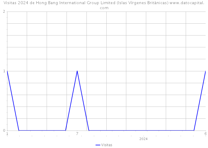 Visitas 2024 de Hong Bang International Group Limited (Islas Vírgenes Británicas) 