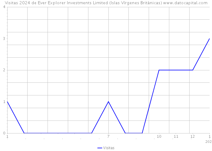Visitas 2024 de Ever Explorer Investments Limited (Islas Vírgenes Británicas) 