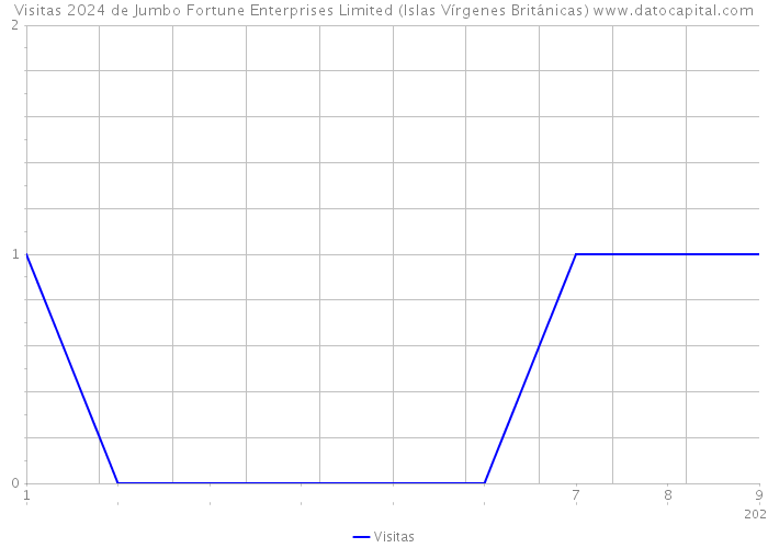 Visitas 2024 de Jumbo Fortune Enterprises Limited (Islas Vírgenes Británicas) 