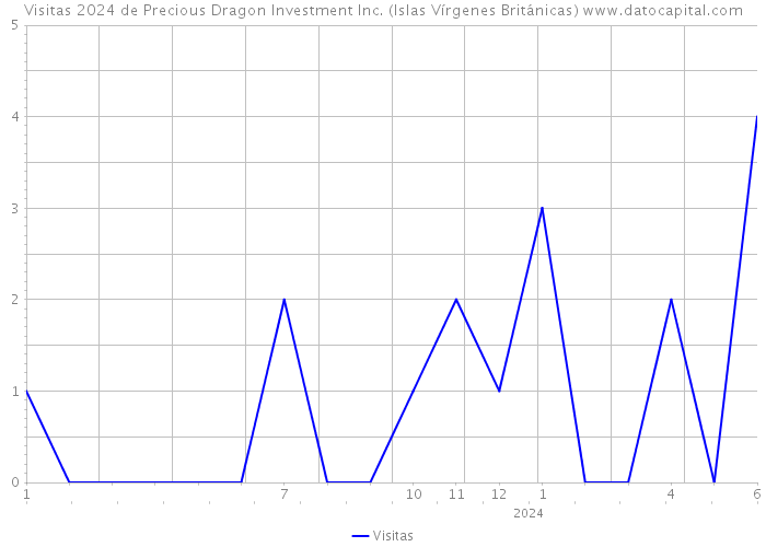 Visitas 2024 de Precious Dragon Investment Inc. (Islas Vírgenes Británicas) 