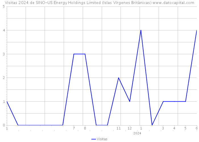 Visitas 2024 de SINO-US Energy Holdings Limited (Islas Vírgenes Británicas) 