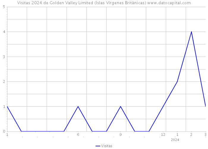 Visitas 2024 de Golden Valley Limited (Islas Vírgenes Británicas) 