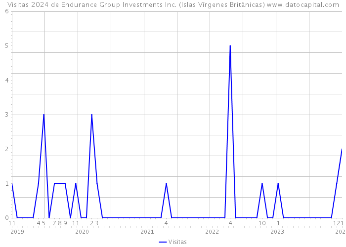Visitas 2024 de Endurance Group Investments Inc. (Islas Vírgenes Británicas) 