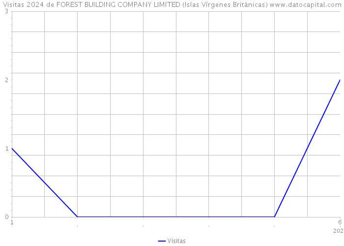 Visitas 2024 de FOREST BUILDING COMPANY LIMITED (Islas Vírgenes Británicas) 