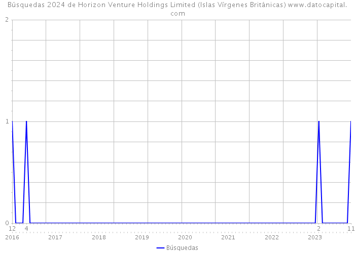 Búsquedas 2024 de Horizon Venture Holdings Limited (Islas Vírgenes Británicas) 