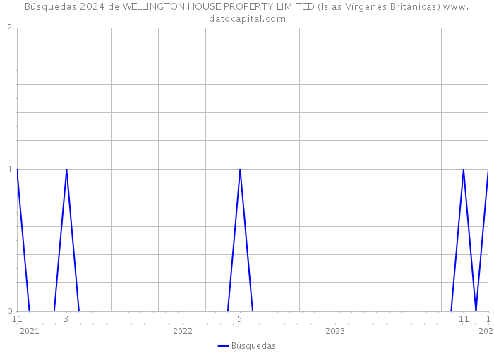 Búsquedas 2024 de WELLINGTON HOUSE PROPERTY LIMITED (Islas Vírgenes Británicas) 
