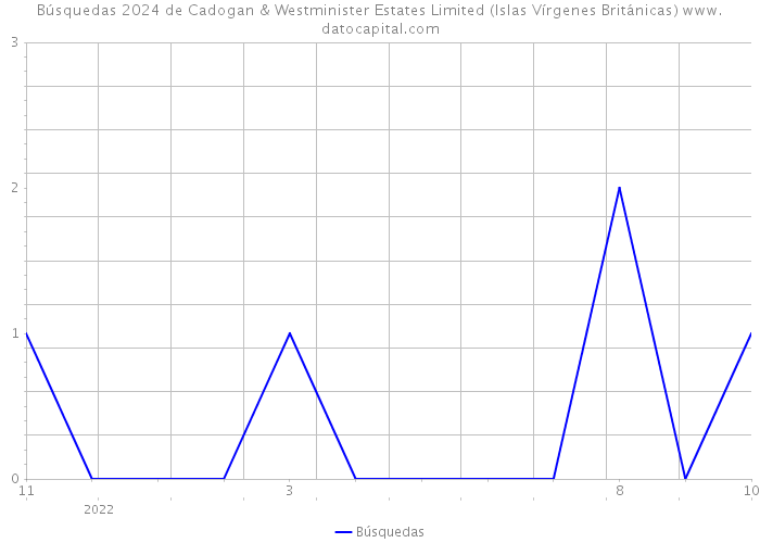 Búsquedas 2024 de Cadogan & Westminister Estates Limited (Islas Vírgenes Británicas) 