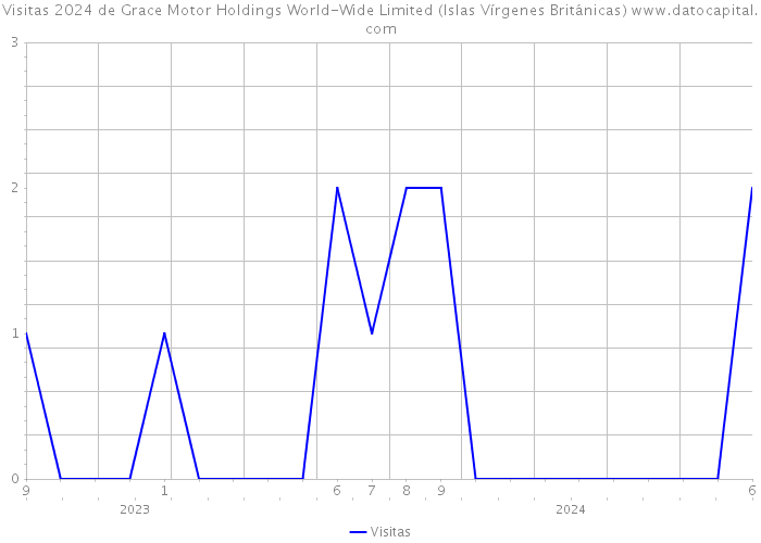 Visitas 2024 de Grace Motor Holdings World-Wide Limited (Islas Vírgenes Británicas) 