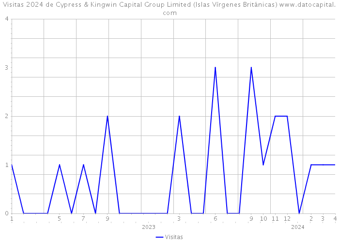 Visitas 2024 de Cypress & Kingwin Capital Group Limited (Islas Vírgenes Británicas) 