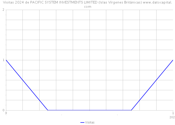 Visitas 2024 de PACIFIC SYSTEM INVESTMENTS LIMITED (Islas Vírgenes Británicas) 