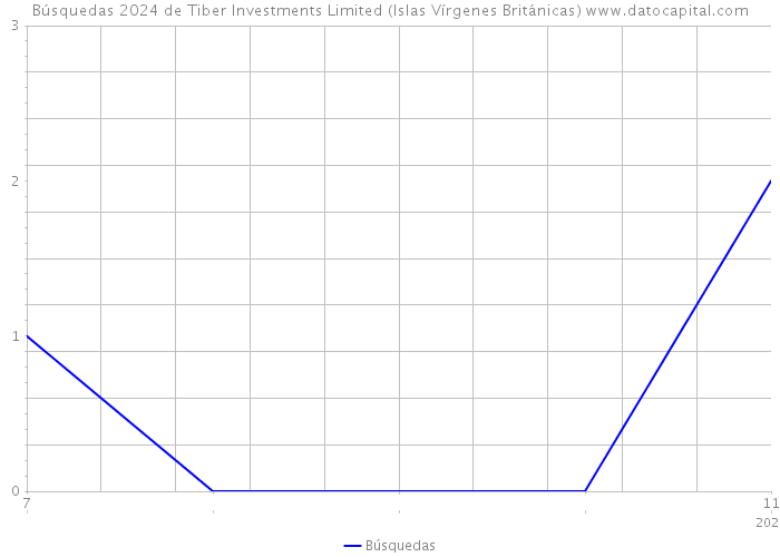 Búsquedas 2024 de Tiber Investments Limited (Islas Vírgenes Británicas) 
