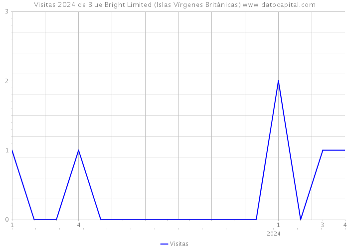 Visitas 2024 de Blue Bright Limited (Islas Vírgenes Británicas) 