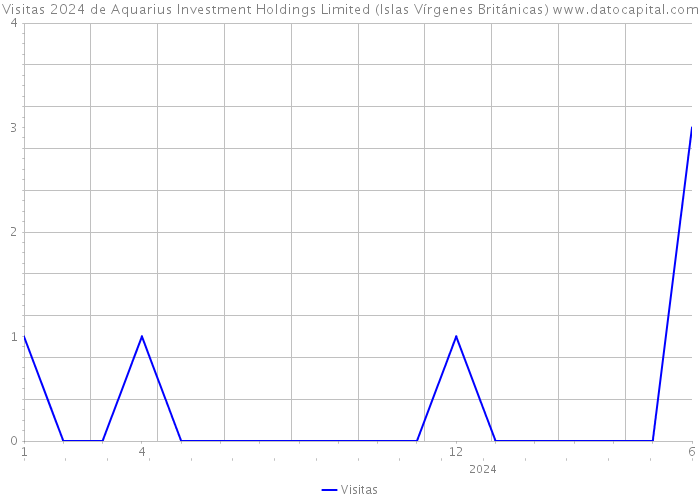 Visitas 2024 de Aquarius Investment Holdings Limited (Islas Vírgenes Británicas) 