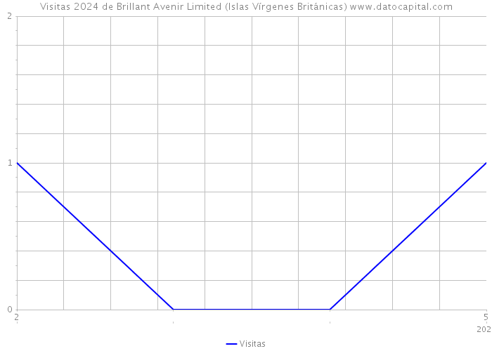 Visitas 2024 de Brillant Avenir Limited (Islas Vírgenes Británicas) 