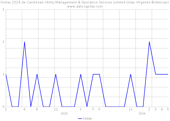 Visitas 2024 de Caribbean Utility Management & Operation Services Limited (Islas Vírgenes Británicas) 