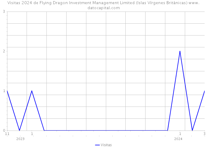 Visitas 2024 de Flying Dragon Investment Management Limited (Islas Vírgenes Británicas) 