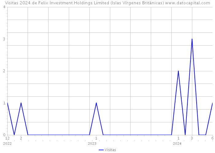 Visitas 2024 de Felix Investment Holdings Limited (Islas Vírgenes Británicas) 