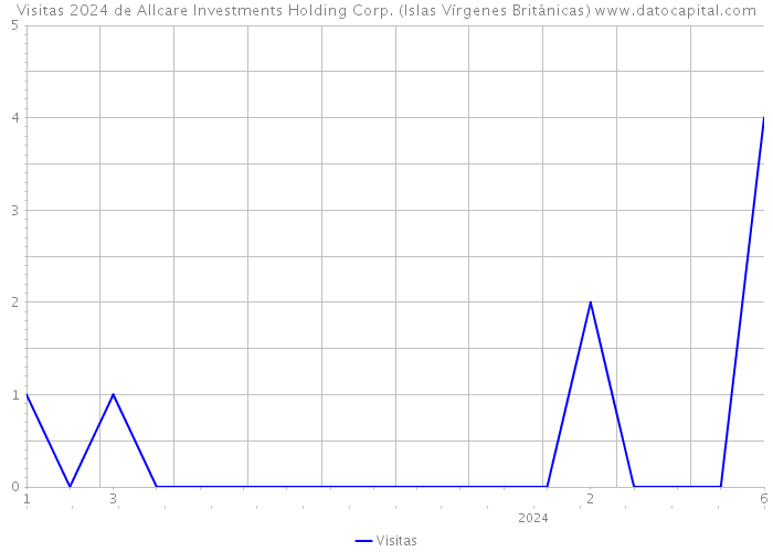 Visitas 2024 de Allcare Investments Holding Corp. (Islas Vírgenes Británicas) 