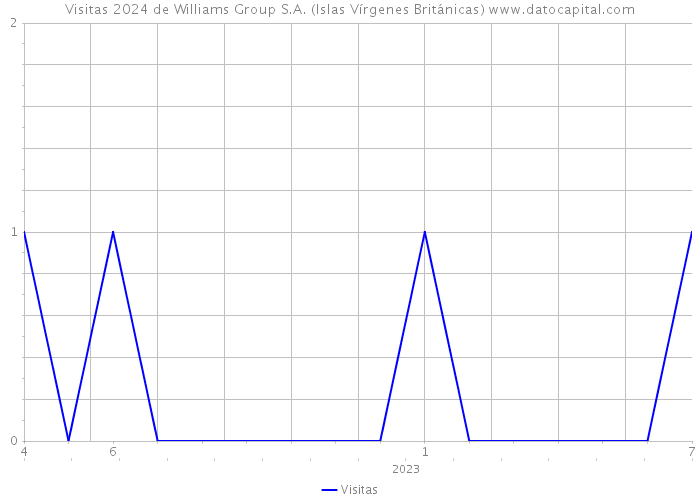 Visitas 2024 de Williams Group S.A. (Islas Vírgenes Británicas) 