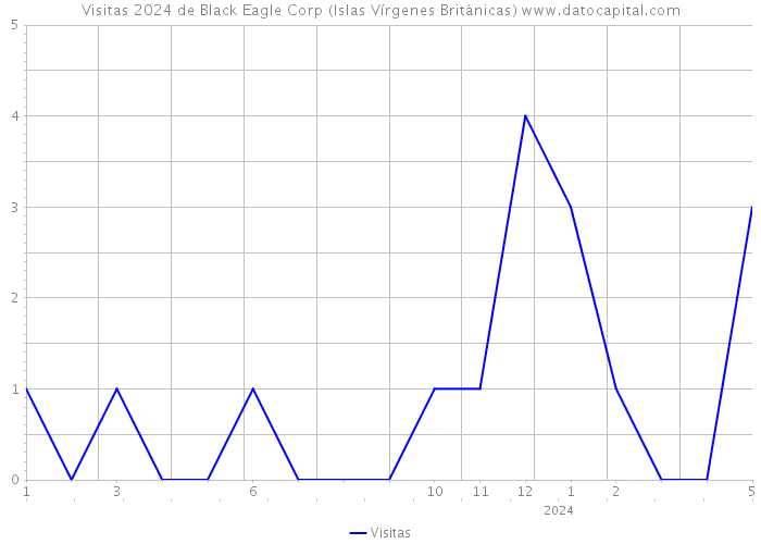 Visitas 2024 de Black Eagle Corp (Islas Vírgenes Británicas) 