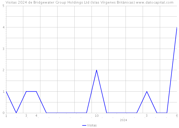 Visitas 2024 de Bridgewater Group Holdings Ltd (Islas Vírgenes Británicas) 