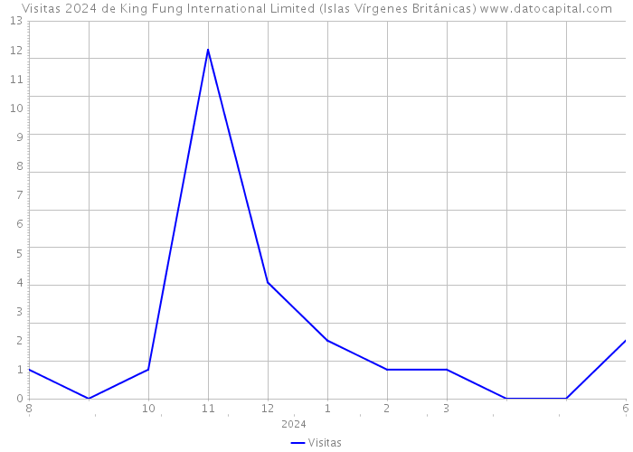Visitas 2024 de King Fung International Limited (Islas Vírgenes Británicas) 