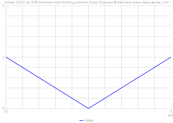 Visitas 2024 de ZKB International Holding Limited (Islas Vírgenes Británicas) 