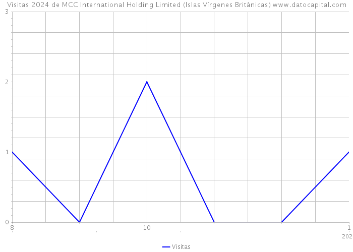 Visitas 2024 de MCC International Holding Limited (Islas Vírgenes Británicas) 