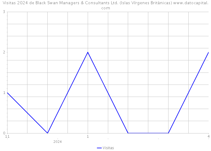 Visitas 2024 de Black Swan Managers & Consultants Ltd. (Islas Vírgenes Británicas) 
