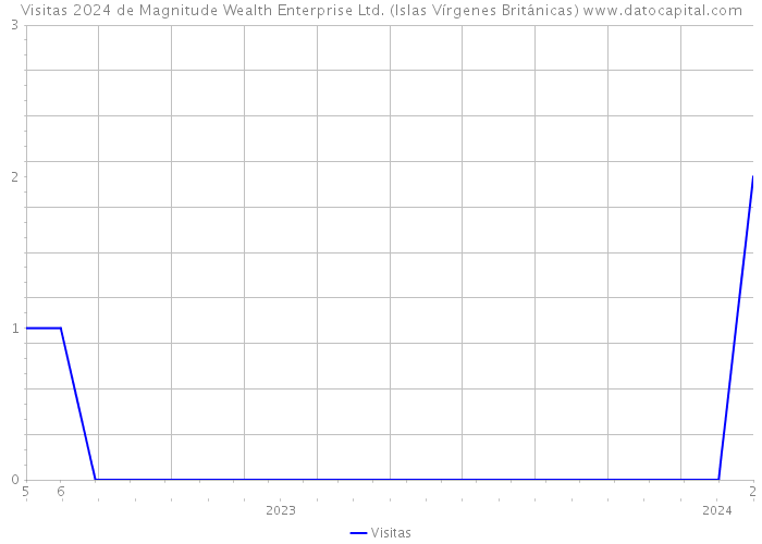Visitas 2024 de Magnitude Wealth Enterprise Ltd. (Islas Vírgenes Británicas) 