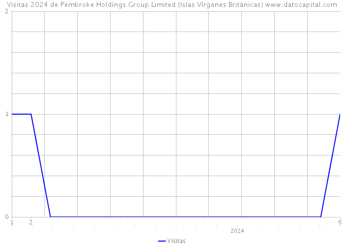 Visitas 2024 de Pembroke Holdings Group Limited (Islas Vírgenes Británicas) 