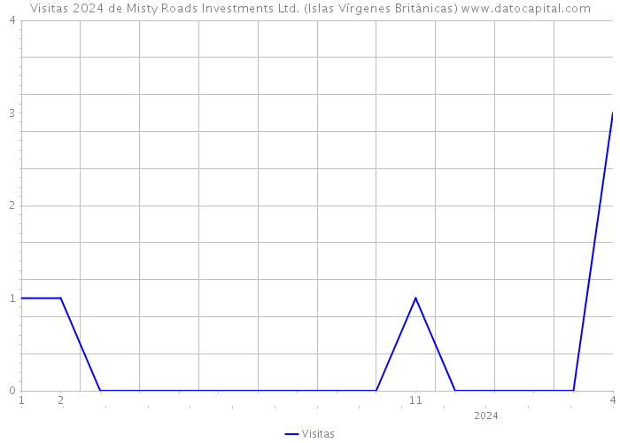 Visitas 2024 de Misty Roads Investments Ltd. (Islas Vírgenes Británicas) 