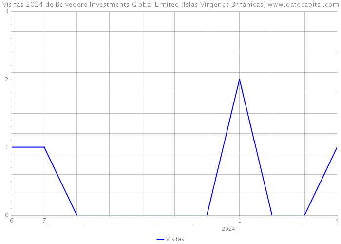 Visitas 2024 de Belvedere Investments Global Limited (Islas Vírgenes Británicas) 