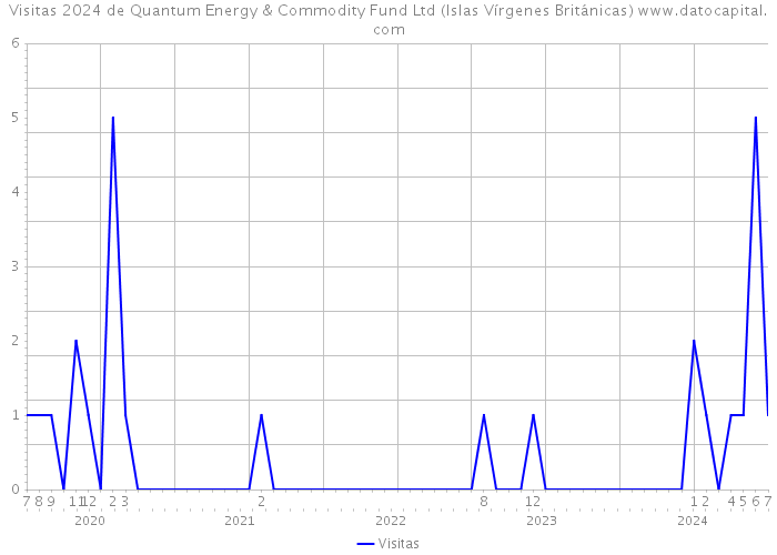 Visitas 2024 de Quantum Energy & Commodity Fund Ltd (Islas Vírgenes Británicas) 