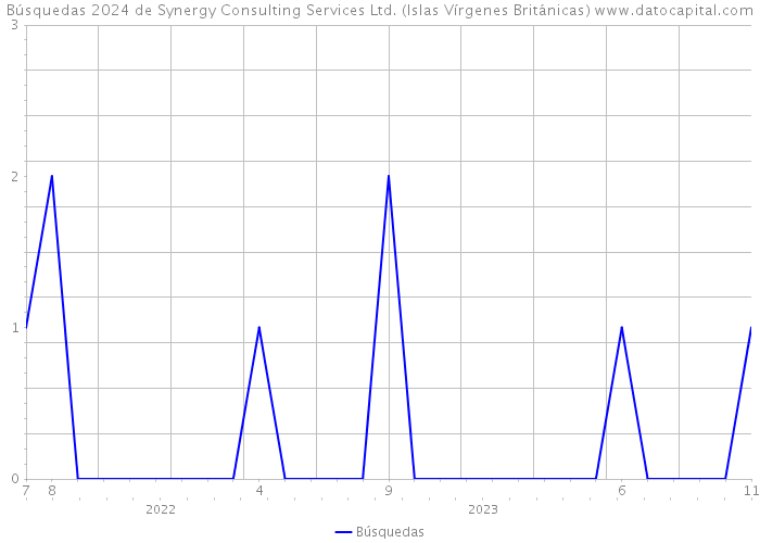 Búsquedas 2024 de Synergy Consulting Services Ltd. (Islas Vírgenes Británicas) 