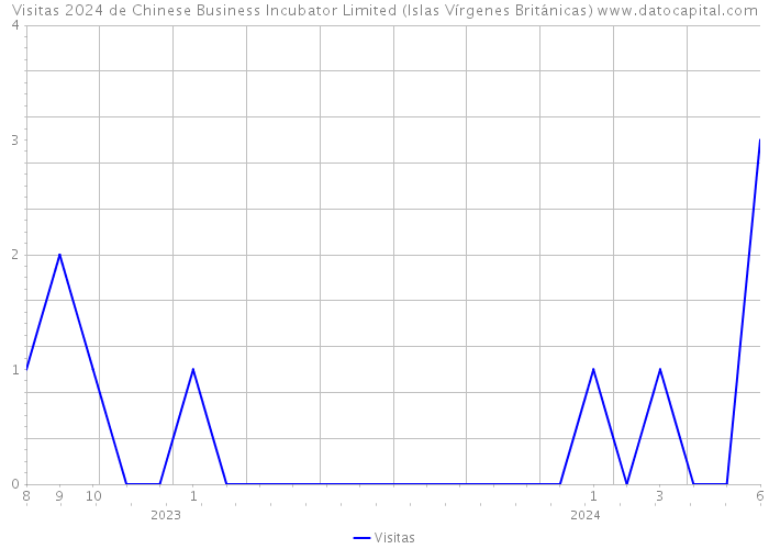Visitas 2024 de Chinese Business Incubator Limited (Islas Vírgenes Británicas) 