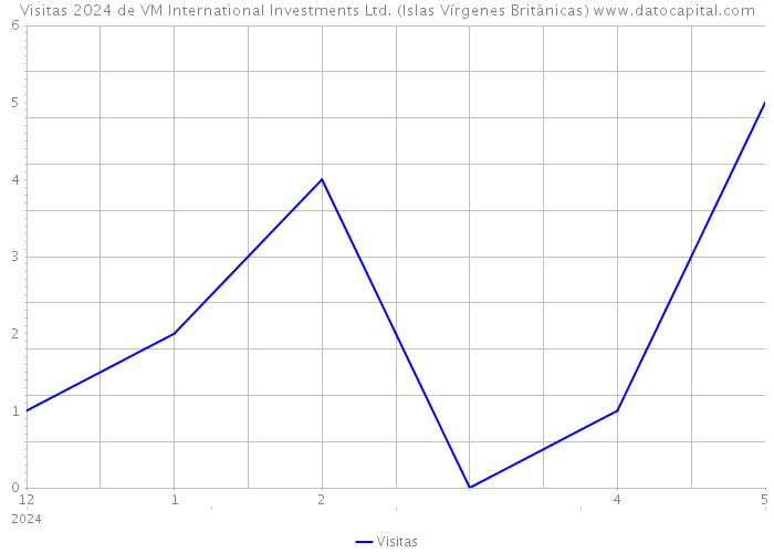 Visitas 2024 de VM International Investments Ltd. (Islas Vírgenes Británicas) 