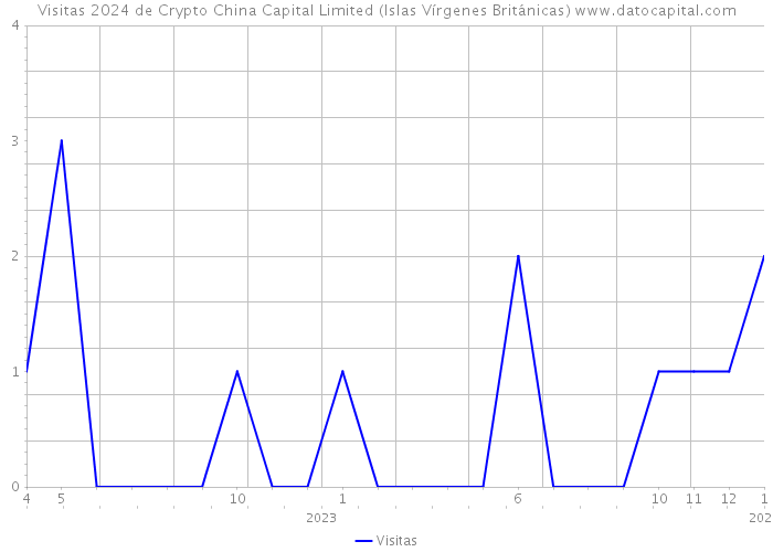 Visitas 2024 de Crypto China Capital Limited (Islas Vírgenes Británicas) 