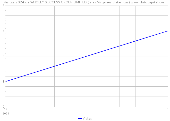 Visitas 2024 de WHOLLY SUCCESS GROUP LIMITED (Islas Vírgenes Británicas) 