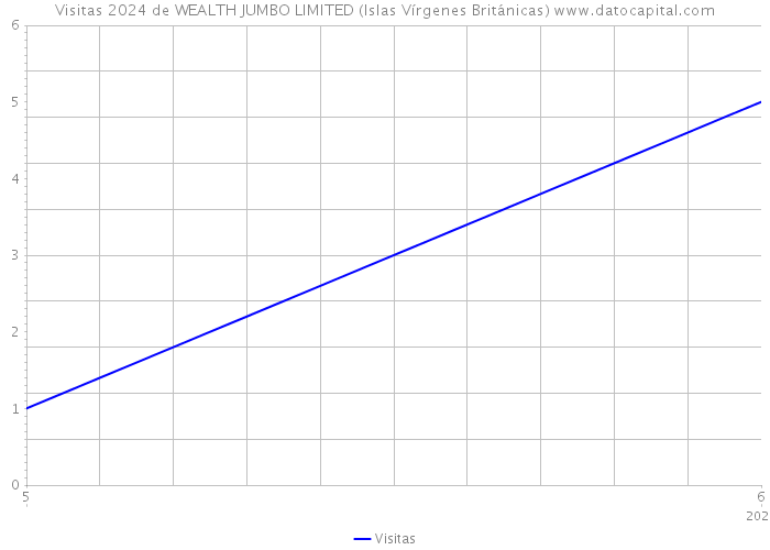 Visitas 2024 de WEALTH JUMBO LIMITED (Islas Vírgenes Británicas) 