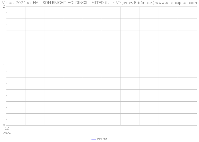 Visitas 2024 de HALLSON BRIGHT HOLDINGS LIMITED (Islas Vírgenes Británicas) 