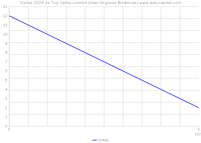 Visitas 2024 de Top Valley Limited (Islas Vírgenes Británicas) 