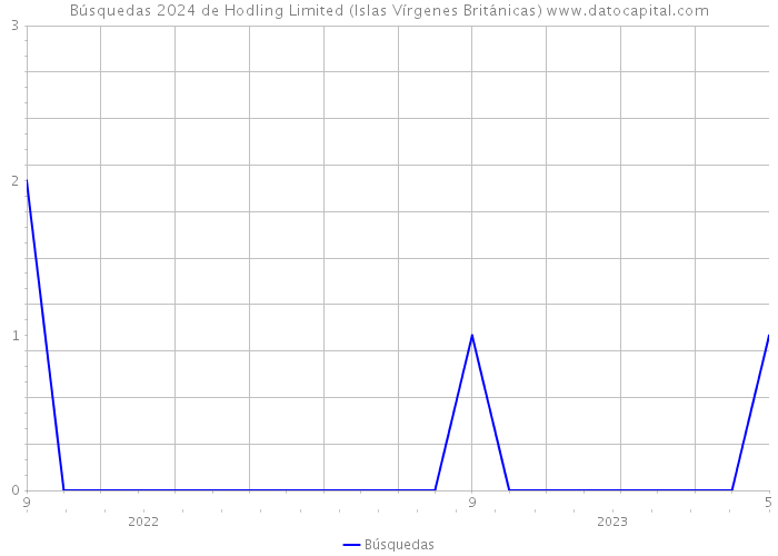Búsquedas 2024 de Hodling Limited (Islas Vírgenes Británicas) 